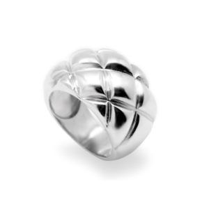 SORTIJA PLATA ROMBOS