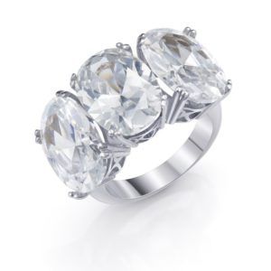 SORTIJA PLATA Y PIEDRAS