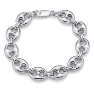 PULSERA PLATA ESLABONES