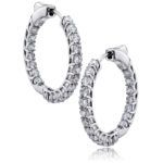 PENDIENTES PLATA Y PIEDRAS ARO