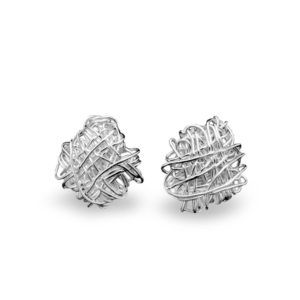 PENDIENTES PLATA HILO