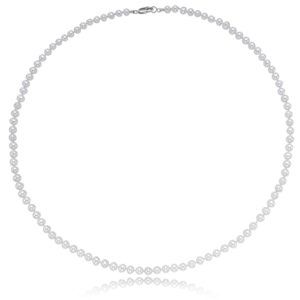 COLLAR PLATA Y PERLAS