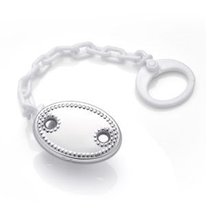 PRENDEDOR CHUPETE PLATA