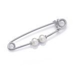 ALFILER PLATA Y PERLAS