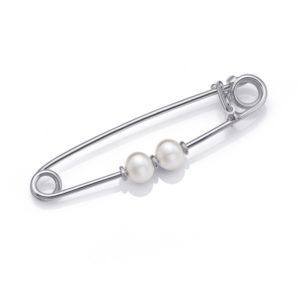 ALFILER PLATA Y PERLAS