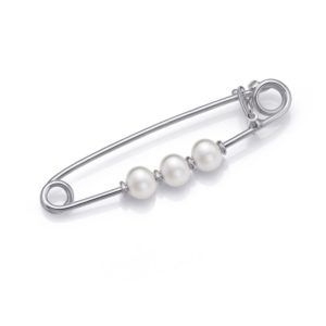 ALFILER PLATA Y PERLAS