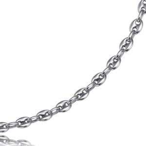 CADENA PLATA CALABROTE T3