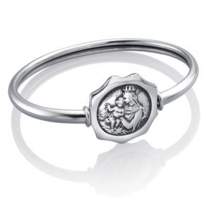 PULSERA PLATA ESCAPULARIO