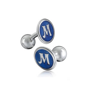 GEMELOS PLATA ESMALTE