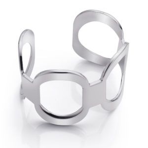 PULSERA PLATA RÍGIDA