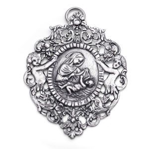 MEDALLA CUNA VIRGEN MADRE