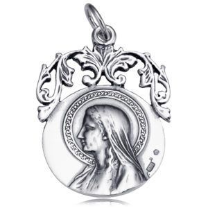 MEDALLA PLATA VIRGEN MARÍA