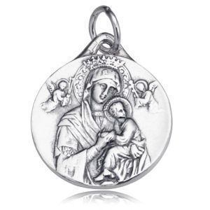 MEDALLA PLATA PERPÉTUO SOCORRO