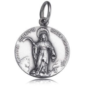 MEDALLA PLATA SANTA MARTA