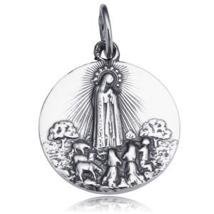 MEDALLA PLATA FÁTIMA