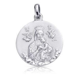 MEDALLA PLATA PERPÉTUO SOCORRO