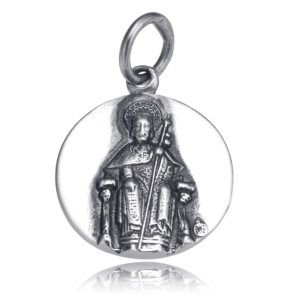 MEDALLA PLATA SANTIAGO