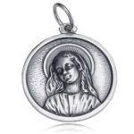 MEDALLA PLATA VIRGEN NIÑA