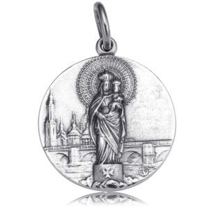 MEDALLA PLATA PILAR