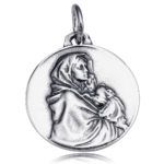 MEDALLA PLATA VIRGEN MARÍA