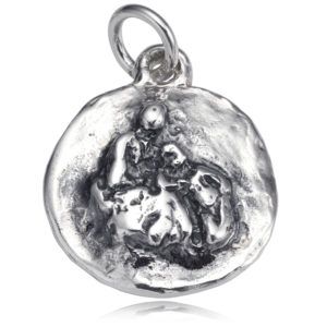 MEDALLA PLATA SAGRADA FAMILIA