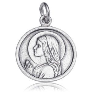 MEDALLA PLATA VIRGEN NIÑA