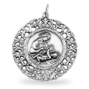 MEDALLA CUNA VIRGEN MADRE