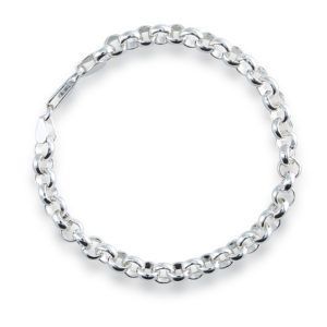 PULSERA PLATA ESLABONES