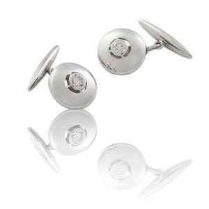 GEMELOS PLATA Y PIEDRAS