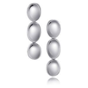 PENDIENTES PLATA ÓVALOS