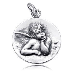 MEDALLA PLATA ANGELOTE - 19
