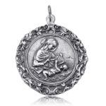 MEDALLA CUNA VIRGEN MADRE