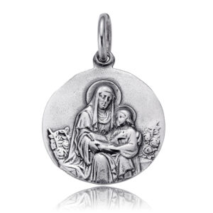 MEDALLA PLATA SANTA ANA