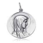 MEDALLA PLATA LOURDES