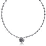 GARGANTILLA ESCAPULARIO PLATA