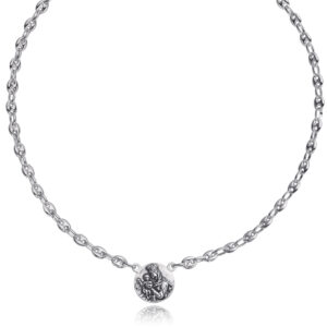 GARGANTILLA ESCAPULARIO PLATA