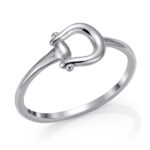 SORTIJA PLATA BOCADO