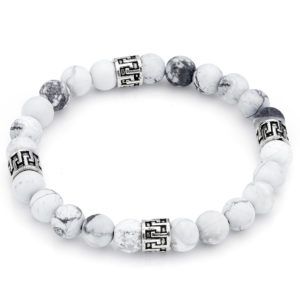 PULSERA PLATA Y PIEDRAS