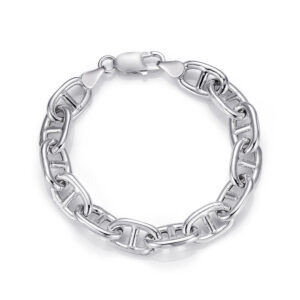 PULSERA PLATA ESLABONES