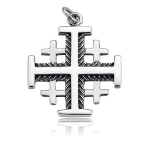 CRUZ DE PLATA - 23,5x23,5