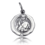MEDALLA PLATA VIRGEN NIÑA