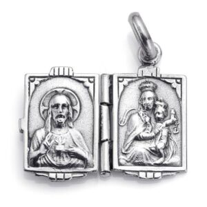 ESCAPULARIO ORACIÓN PLATA