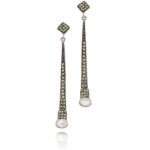 PENDIENTES PLATA Y PIEDRAS