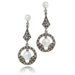 PENDIENTES PLATA Y PIEDRAS
