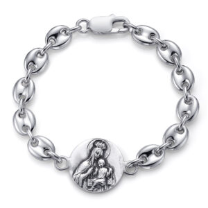 PULSERA ESCAPULARIO T4 - PLATA